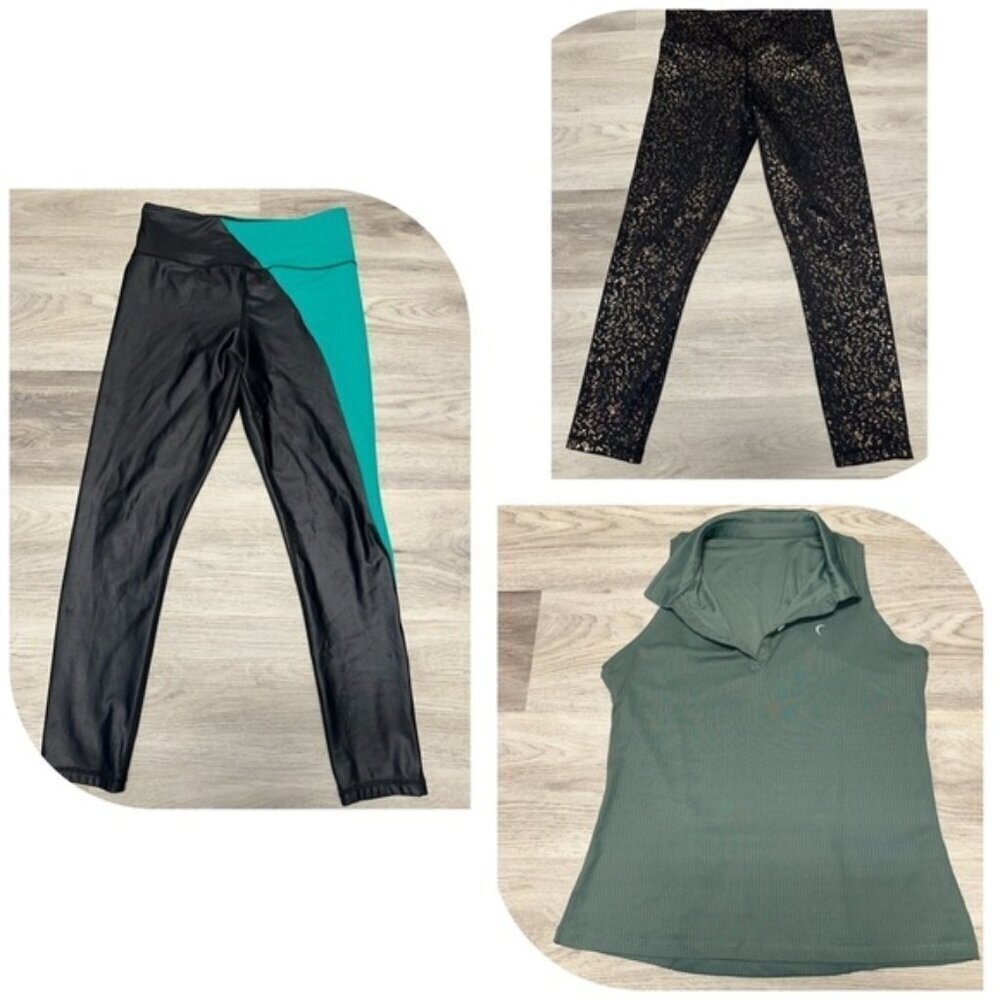 Zyia Leggings 8/10 & Medium Top Bundle